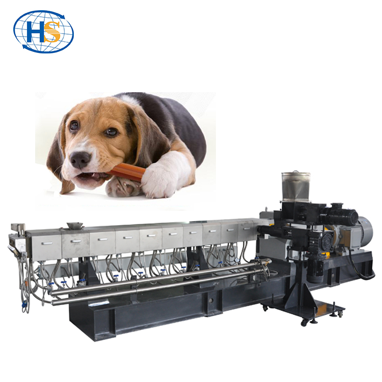 Doppelschneckenextruder-Maschine mit speziellem Design für die Herstellung von Hundeleckereien